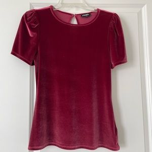 Express Velvet Top ❤️